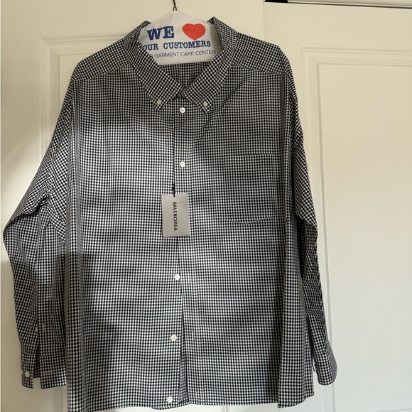 SALE Authentic Balenciaga button down shirt - Picture 2 of 5